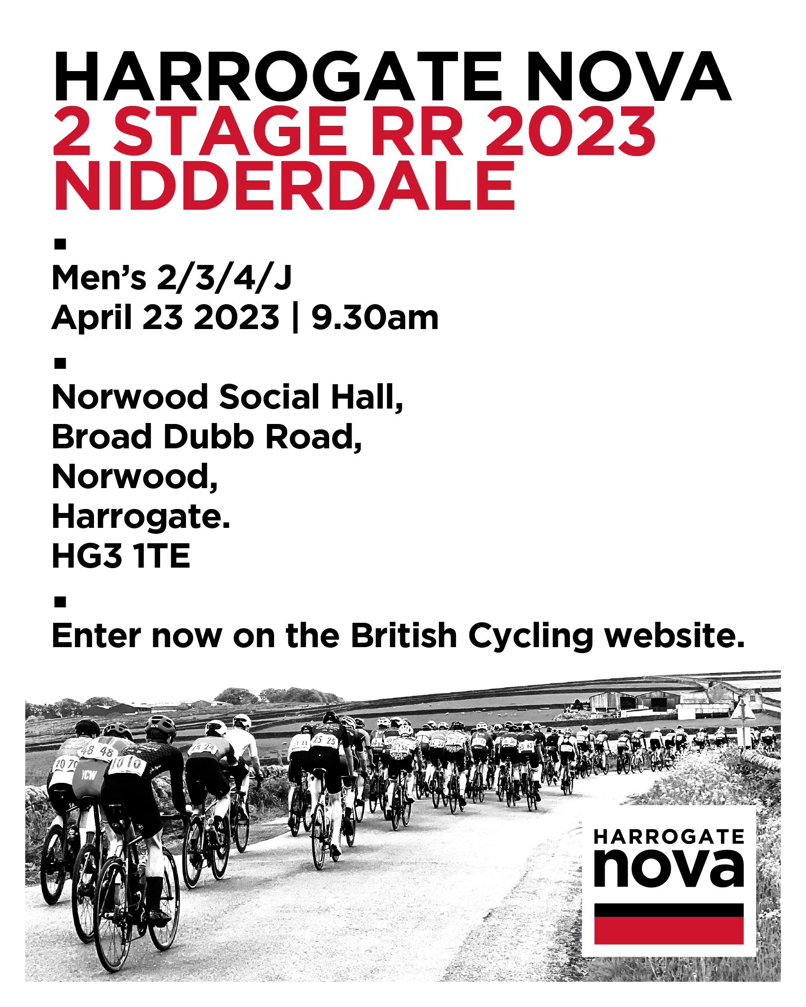 Harrogate Nova Road Race Coming Soon